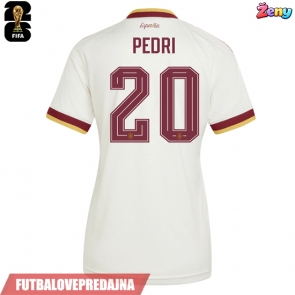 Lacne Ženy Futbalové dres Španielsko Pedri Gonzalez #20 MS 2026 Krátky Rukáv - Preč